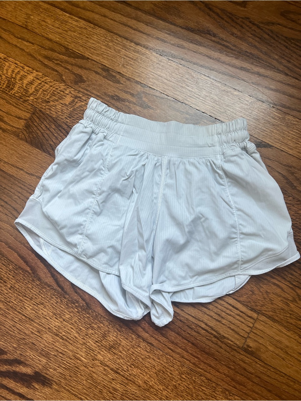 Lululemon White Women's Athletic Shorts